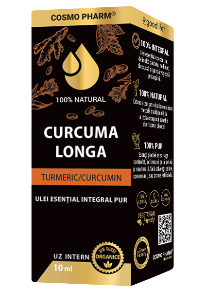 Ulei Esential de Turmeric / Curcumin CURCUMA LONGA