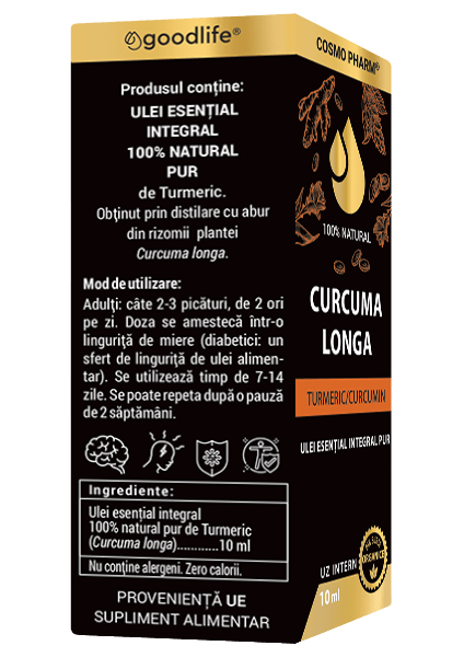 Ulei Esential de Turmeric / Curcumin CURCUMA LONGA