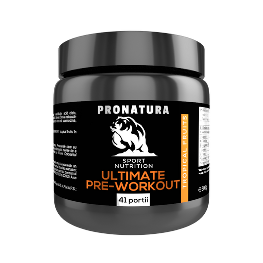 ULTIMATE PRE-WORKOUT ~Tropical Fruits 41p 500g