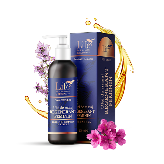 Ulei de masaj REGENERANT FEMININ – 200 ml