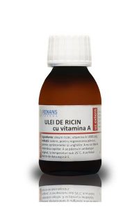 Ulei de ricin cu vitamina A – 100g