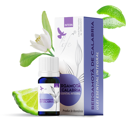 BERGAMOTĂ DE CALABRIA – ulei esențial integral – 5 ml