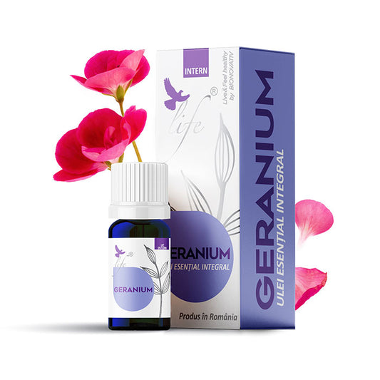 GERANIUM – ulei esențial integral – 5 ml
