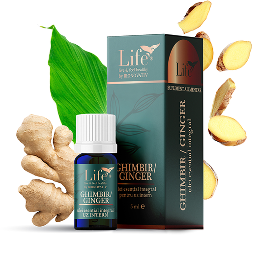 GHIMBIR/GINGER – ulei esențial integral – 5 ml