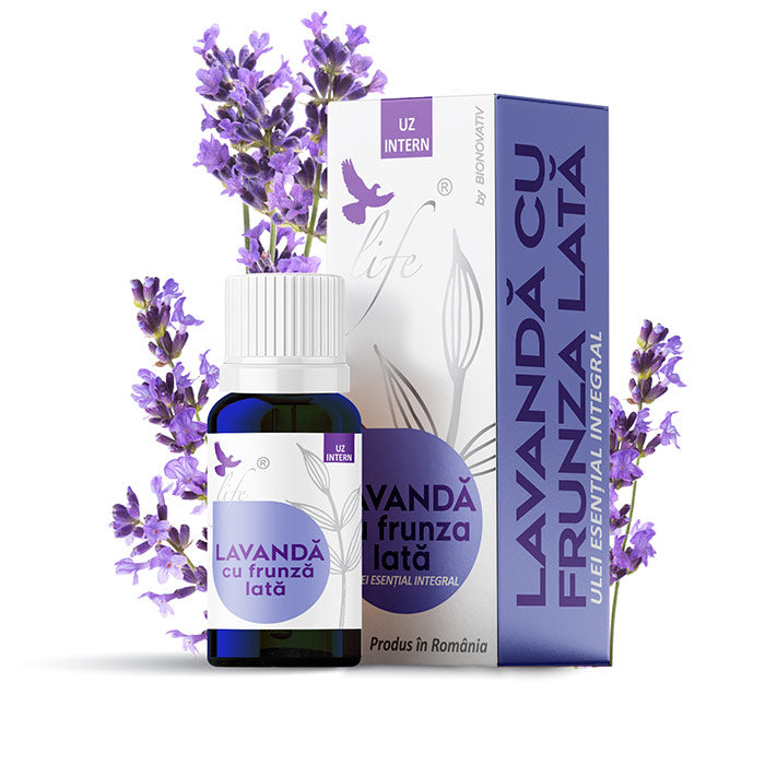 LAVANDĂ CU FRUNZĂ LATĂ – ulei esențial integral – 10 ml