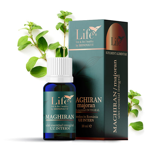 MĂGHIRAN MAJORAN – ulei esenţial integral – 10 ml