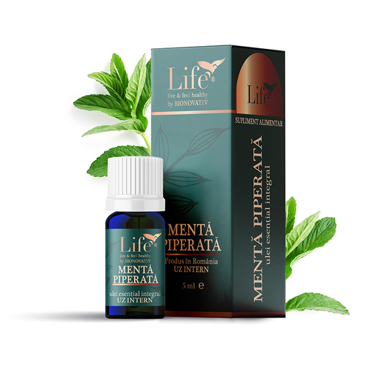 MENTĂ PIPERATĂ – ulei esențial integral – 5 ml