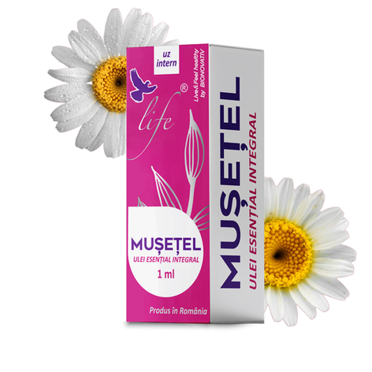 MUȘEȚEL – ulei esențial integral – 1 ml