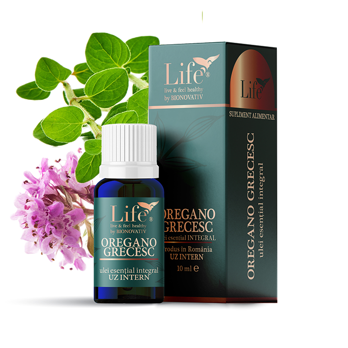 OREGANO GRECESC – ulei esențial integral – 10 ml