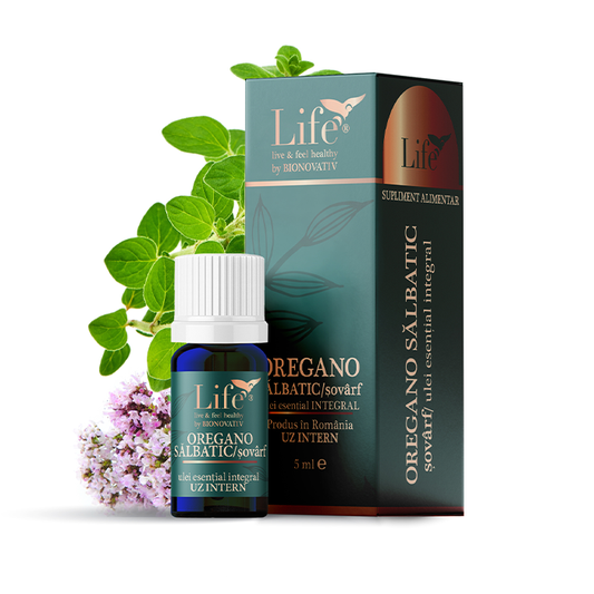 OREGANO SĂLBATIC/șovârf – ulei esențial integral – 5 ml