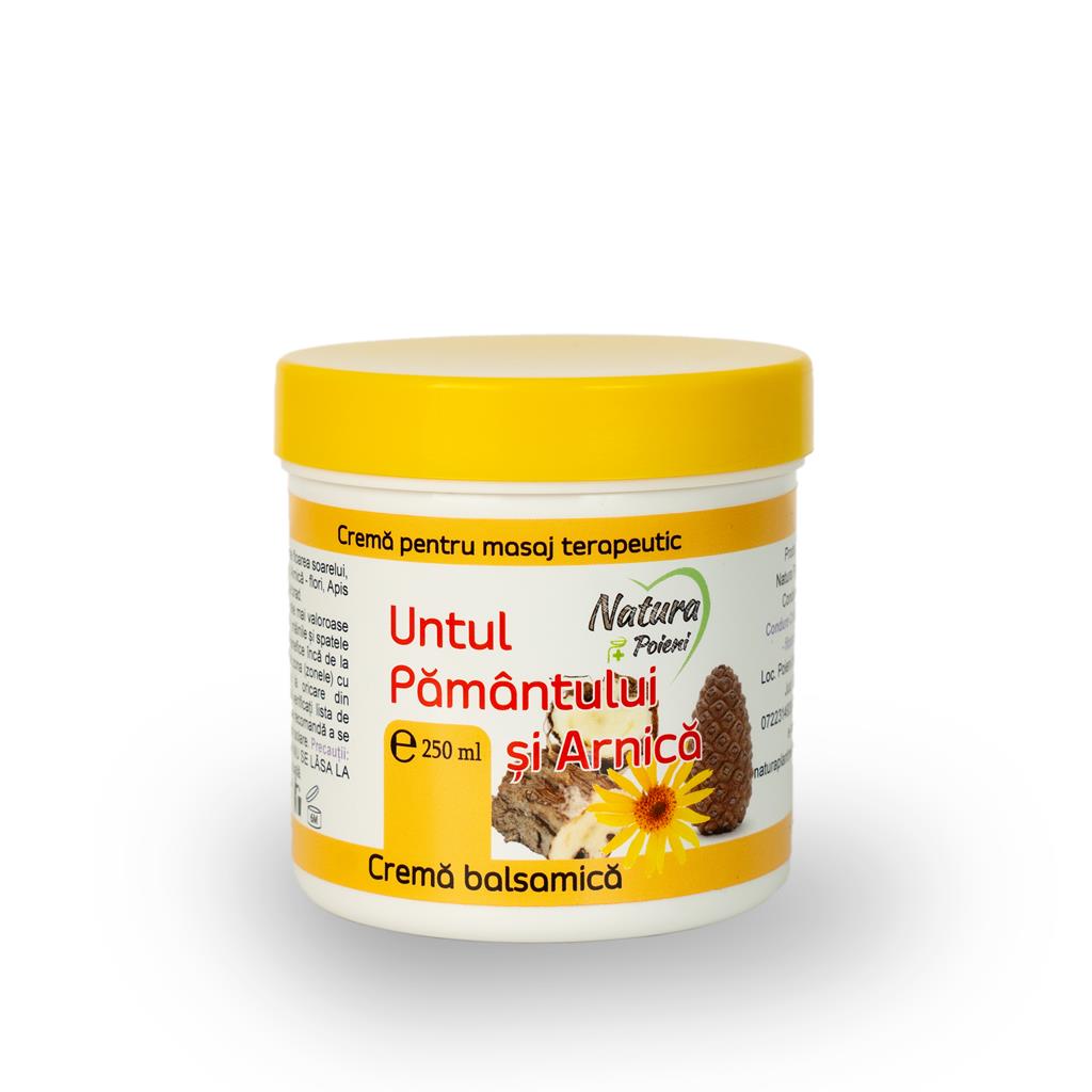 Crema Untul Pamantului si Arnica 250 ml