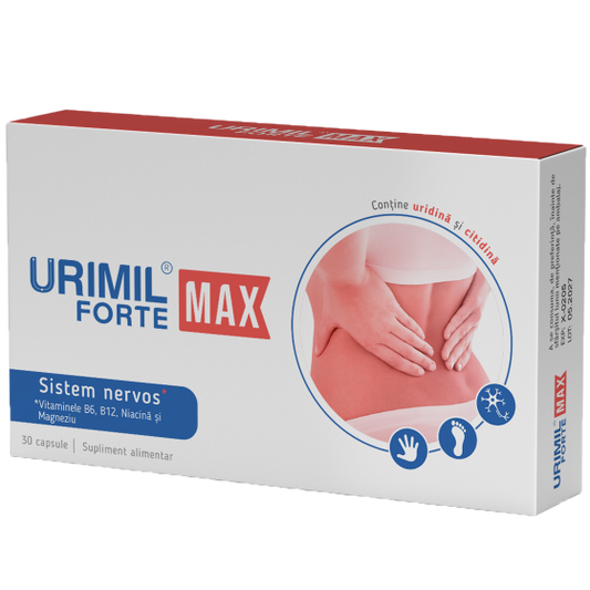 Urimil Forte Max - îngrijire maximă pentru sistemul tău nervos