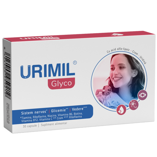Urimil Glyco - susține sistemul nervos, nivelul glicemiei și vederea