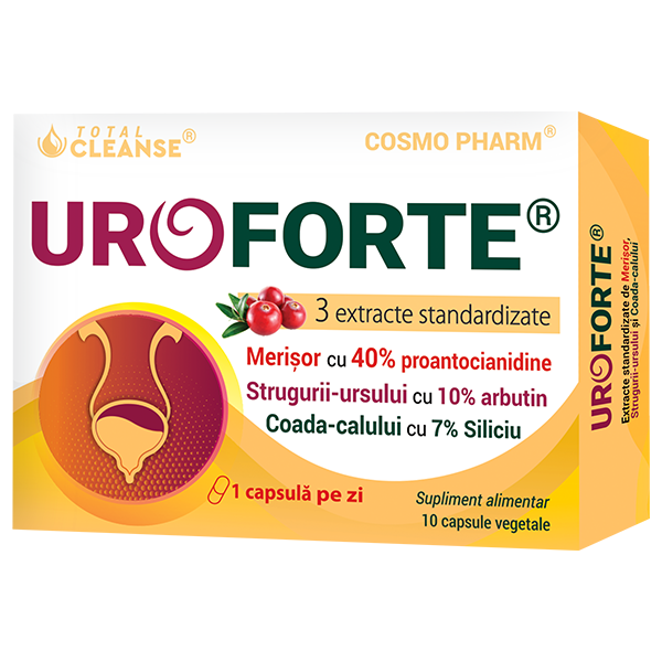 UROFORTE® Extract de Merisor Pentru Infectii Urinare