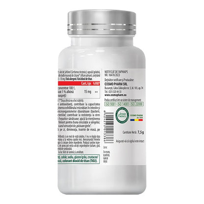 Capsule Ulei de Usturoi Fara Miros 1500 mg
