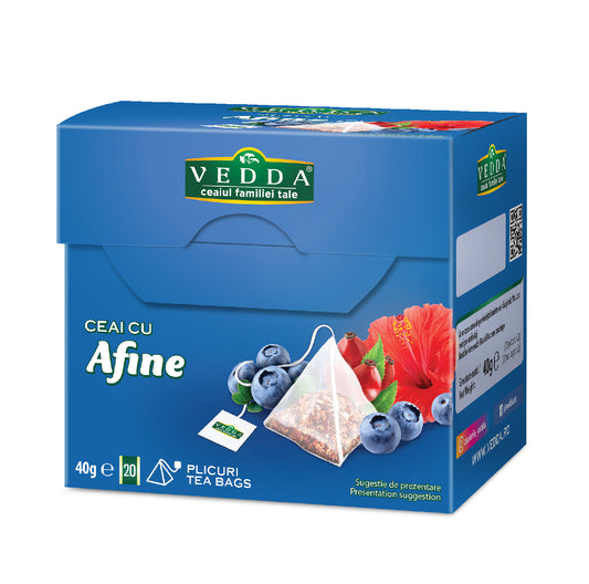 Vedda Ceai Afine 40g piramida