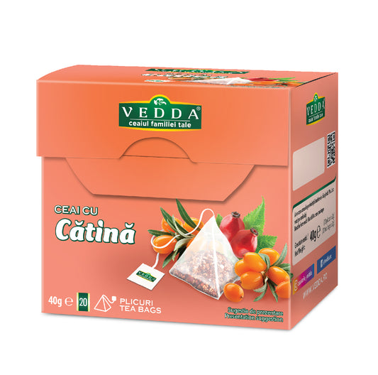 Vedda Ceai Catina padure 40g piramida