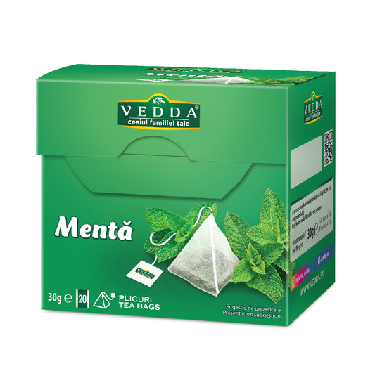 Vedda Ceai Menta 30g piramida