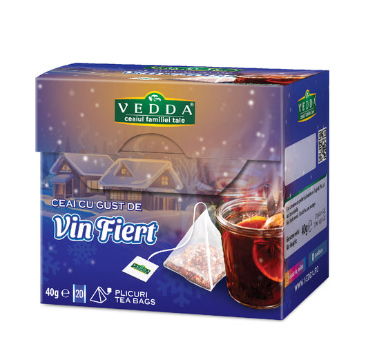 Vedda Ceai Vin fiert 40g piramida