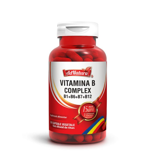 Vitamina B Complex B1 + B6 + B7 + B12