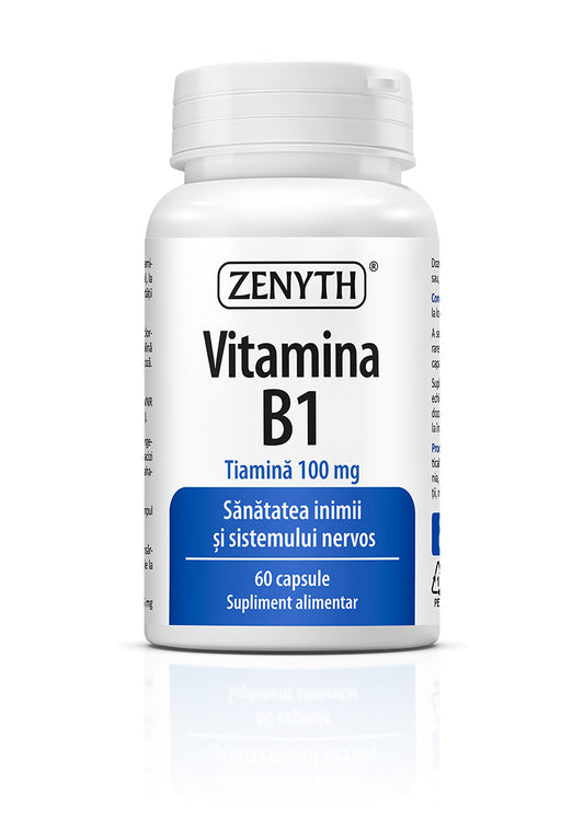 Vitamina B1 100 mg, 60 capsule