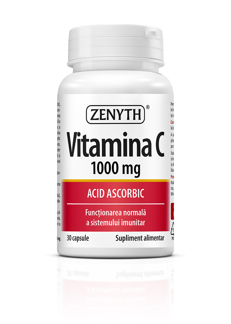 Vitamina C 1000 mg, 30 capsule