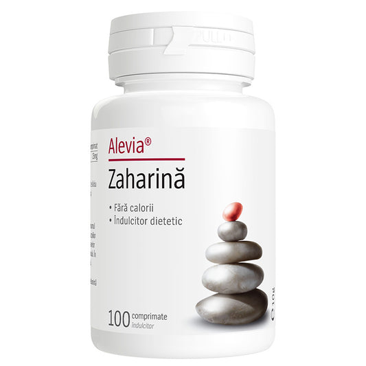 Zaharină 100 comprimate