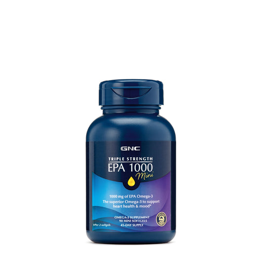 GNC Triple Strength EPA 1000mg Mini, 90 cps