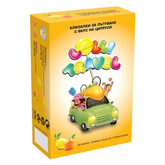 Acadele cu Aroma de Fructe si Extract de Ghimbir - Alpi Lolli Travel, 3 buc