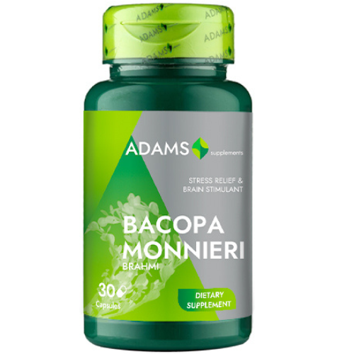 Bacopa Monnieri 350mg 30cps - Adams Supplements