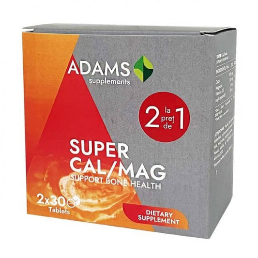 Super Cal Mag 2x30 cps – Calciu și Magneziu în echilibru