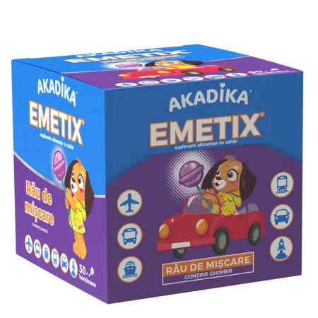 Akadika Emetix, 50 bucati, Fitterman Pharma