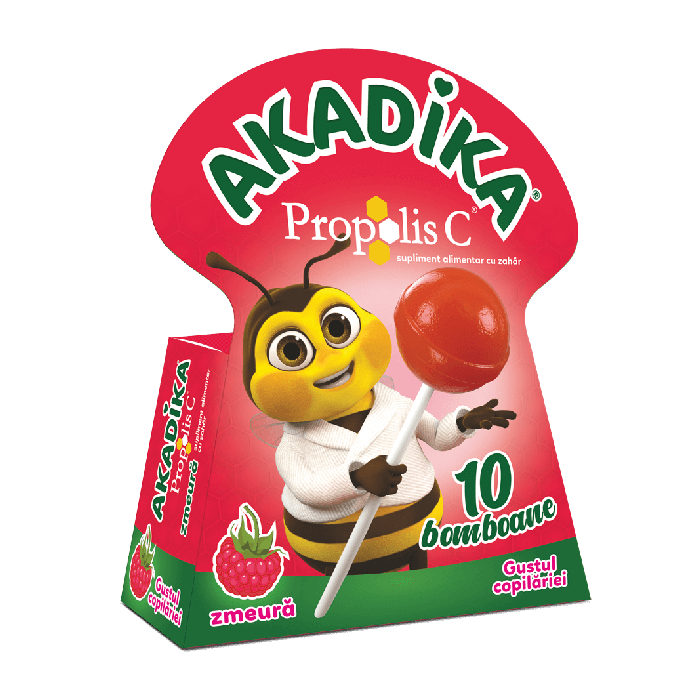 AKADIKA PROPOLIS C ZMEURĂ x 10 acadele