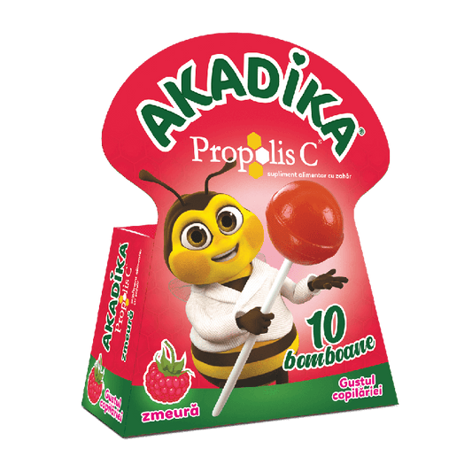 AKADIKA PROPOLIS C ZMEURĂ x 10 acadele