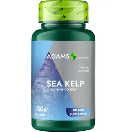 Sea Kelp 600mg 30 cps – Alge marine bogate în iod
