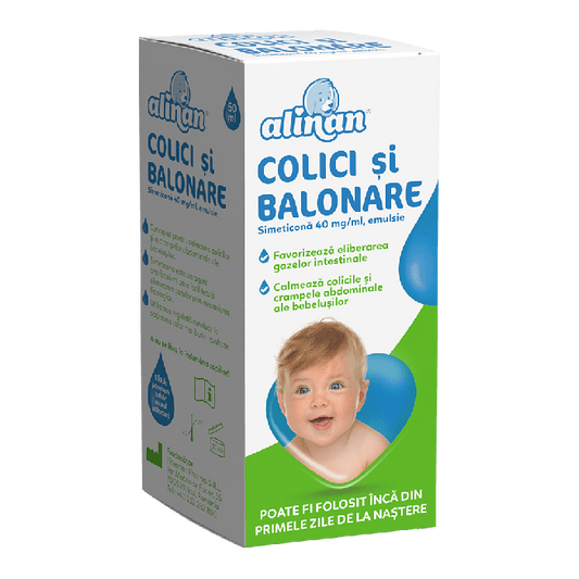 ALINAN COLICI ȘI BALONARE emulsie x 50 ml