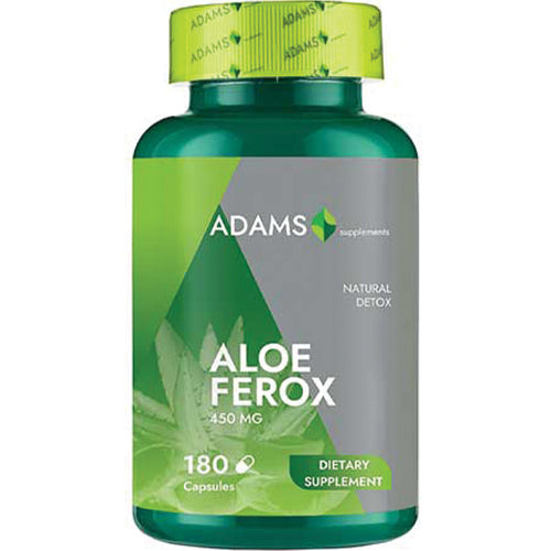 Aloe Ferox 450mg, 180cps, Adams Supplements