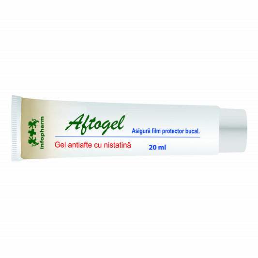 Aftogel film protector cu nistatină (15 ml)