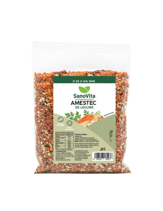 amestec de legume
125 g