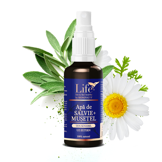 Apă de salvie și mușețel – 100 ml