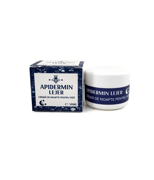Apidermin Lejer crema lejera regeneranta pentru noapte 50 ml.