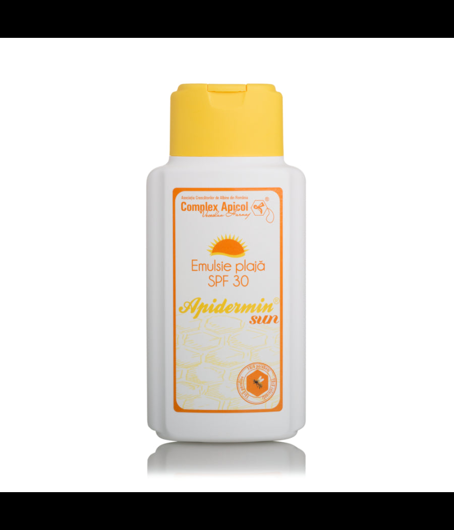 Apidermin Sun Emulsie pentru plaja SPF 30 200 ml.