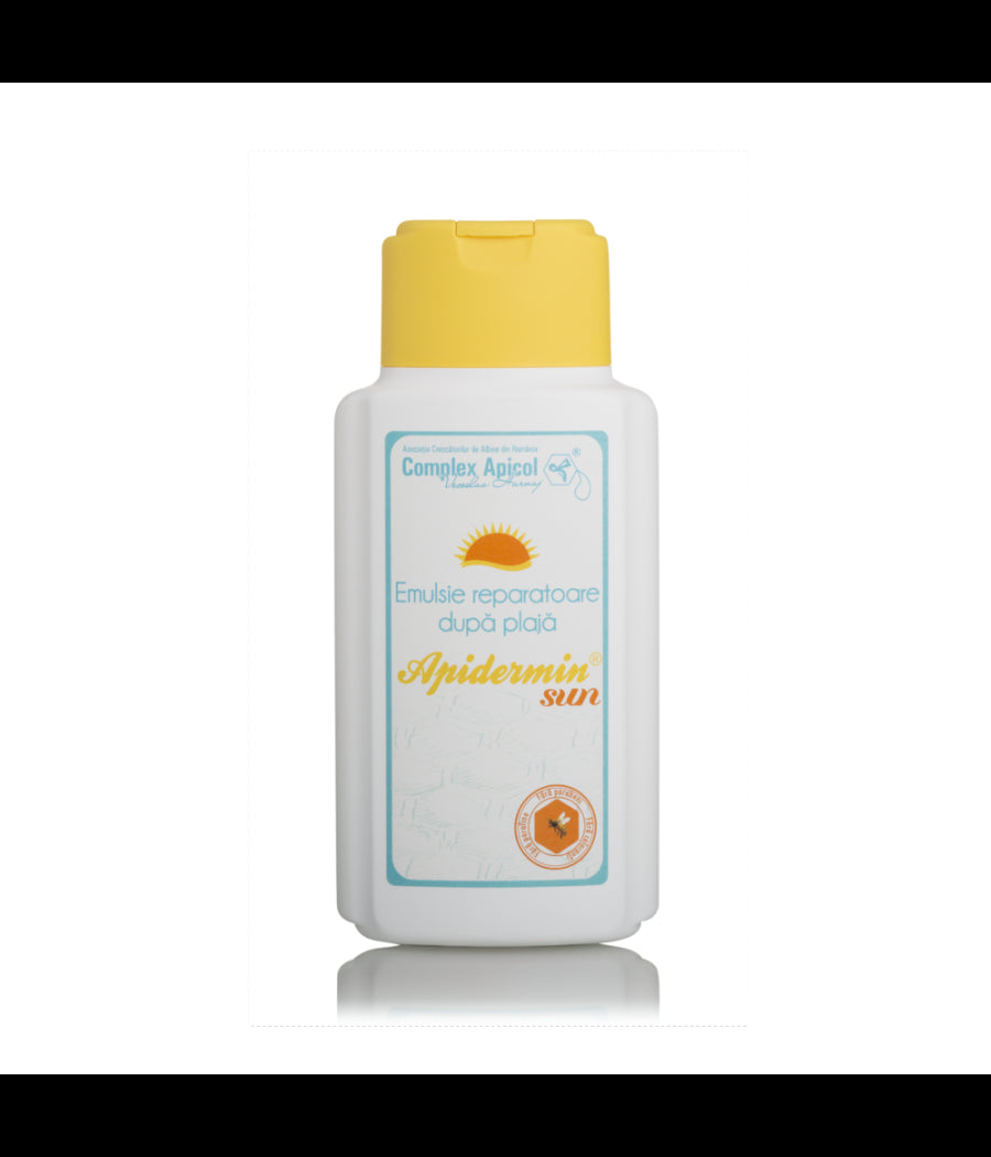 Apidermin Sun emulsie reparatoare dupa plaja 200 ml.