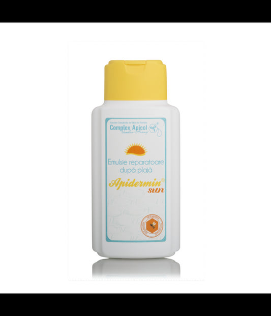 Apidermin Sun emulsie reparatoare dupa plaja 200 ml.