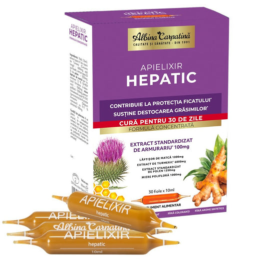 Apielixir Hepatic 30 de fiole