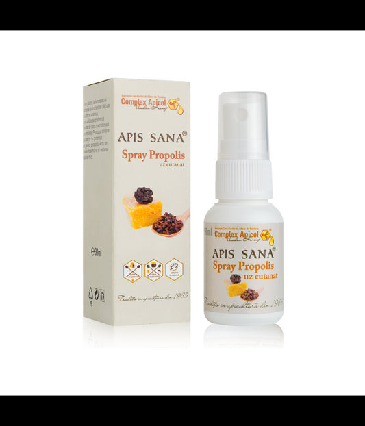 Apis Sana Spray Propolis uz cutanat 30 ml.