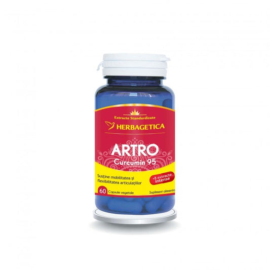 Artro Curcumin 95 Herbagetica 60 capsule