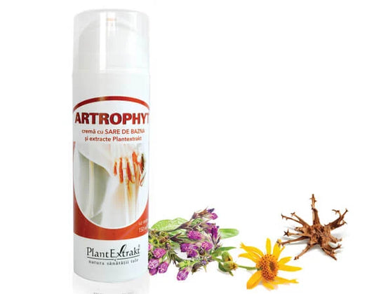 Artrophyt crema cu sare bazna, 150ml, Plant Extrakt