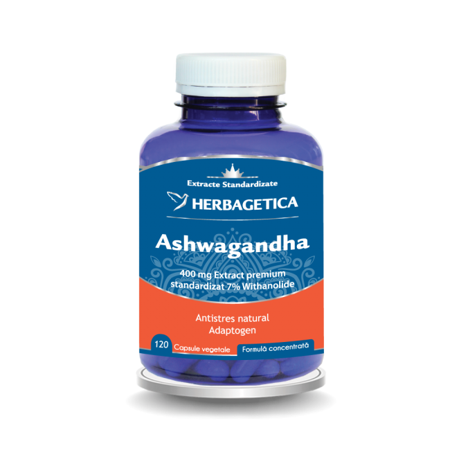Ashwagandha Herbagetica 120 Capsule