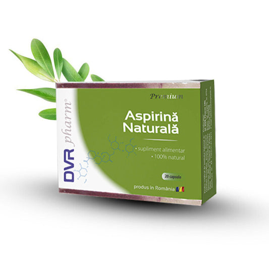 Aspirină Naturală, 20 capsule, DVR Pharm
